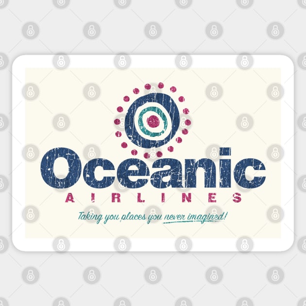 Oceanic Airlines 1979 Sticker by JCD666